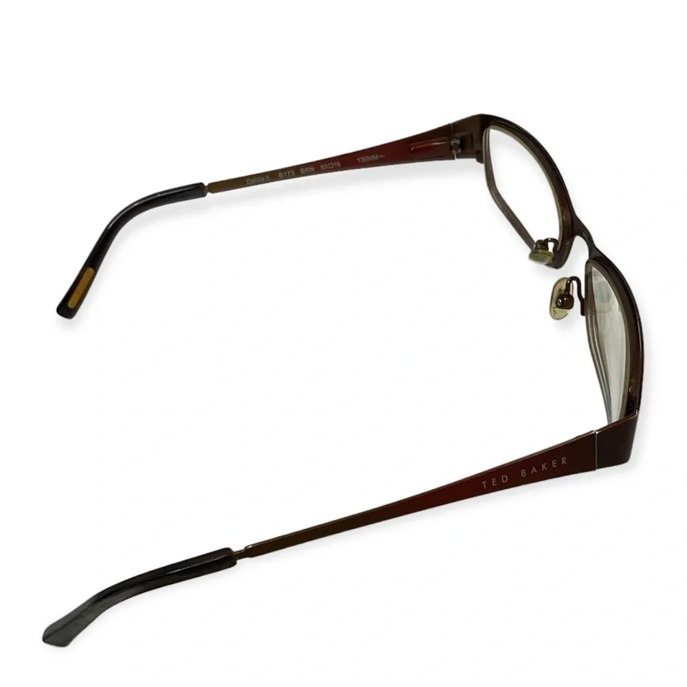 Ted Baker Eyeglasses with Metal Frame Granny Size